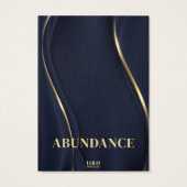 存在意義のあるイヤリングジュエリー表示カード (裏面)