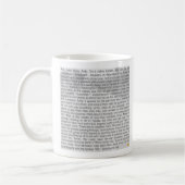 存在的な危機のマグ コーヒーマグカップ (左)