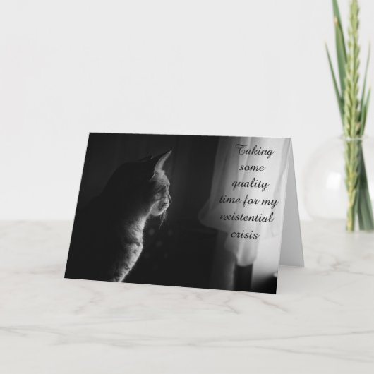 存在的な危機 カード (正面)