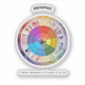 存在認前向き定 シール (正面)