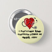 存続の看護専門学校 缶バッジ (正面&裏面)