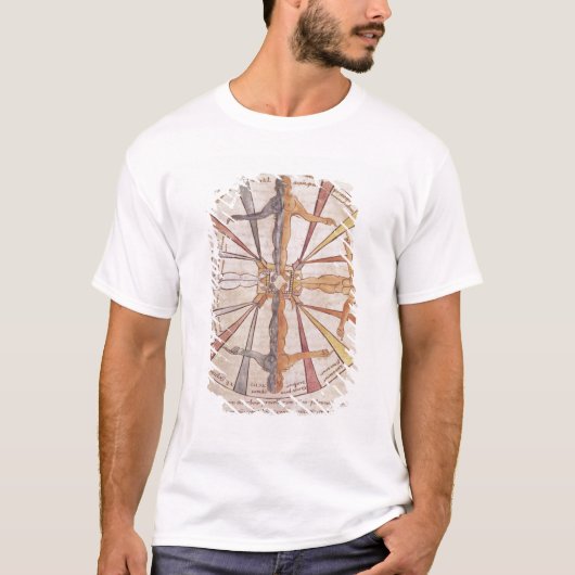 季節および月の車輪 Tシャツ (正面)