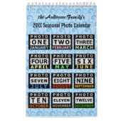 季節かわいらしの情景 | カスタム写真2025 カレンダー (カバー)