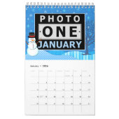 季節かわいらしの情景 | カスタム写真2025 カレンダー (1月 2026)