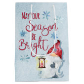 季節が明るい ミディアムペーパーバッグ (裏面)