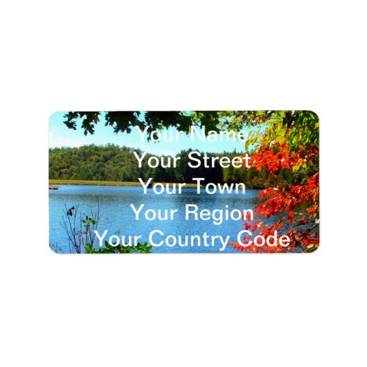 季節が自然に変わる ラベル (正面)