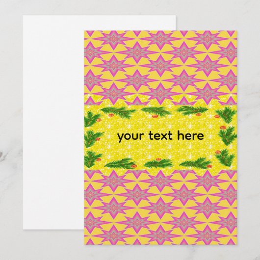 季節が輝く シーズンカード (正面/裏面)