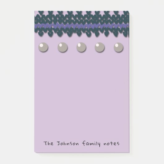 季節ごとのファミリーノートカスタム文字とカラー ポストイット (正面)