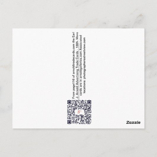 季節ごとのレミンス:氷スケートで滑る ポストカード (裏面)