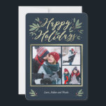 季節ごとの光彩編集可能カラー3フォトホリデーカード シーズンカード<br><div class="desc">祝Berry Berry Sweetモダンのカードとこのシースタイリッシュズンです。当店では、対応するデザインやオプションをご用意しています。www.berryberrysweet.com.背景色は、写真に合わせてカスタマイズオンライン最高のにできます！</div>