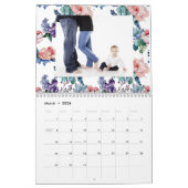 季節ごとの家族の写真のパーソナカスタマイズライズ カレンダー (3月 2026)