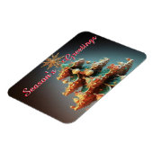 季節ごとの挨拶 マグネット (左側)