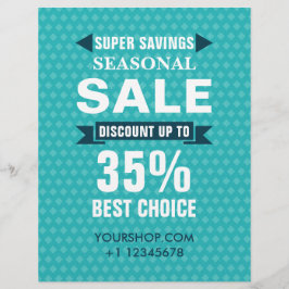 季節ごとのSALEディスカウントショップ チラシ