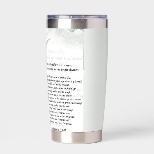 季節と共に緑が生い茂る 保温保冷タンブラー (背面)