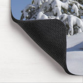 季節と季節の風光明媚な冬 マウスパッド (コーナー)