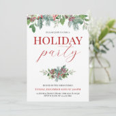 季節のお祝い ホリデーパーティー 招待状 (スタンド正面)