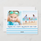 季節のごあいさつおもしろいビーチ シーズンカード (裏面)