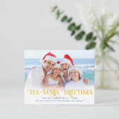 季節のごあいさつおもしろいビーチ シーズンカード (スタンド正面)