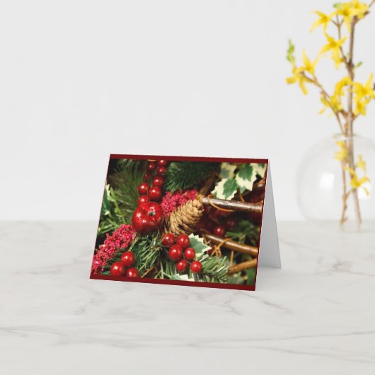 季節のごあいさつだ!カード カード (黄色い花)