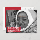 季節のごあいさつの郵便はがき シーズンポストカード (正面/裏面)