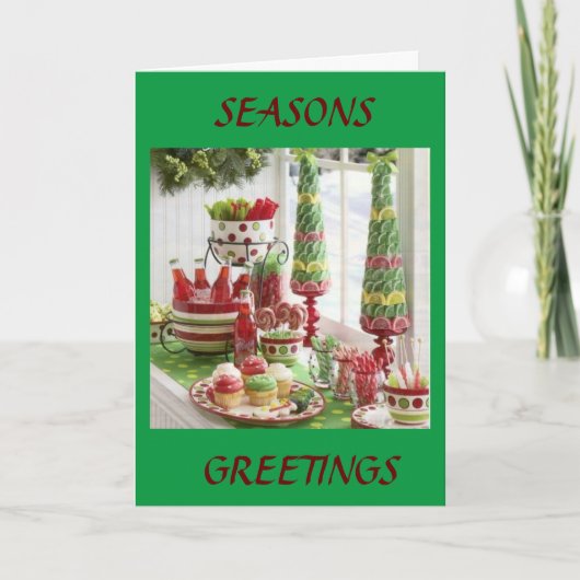 季節のごあいさつを家から家へ シーズンカード (正面)