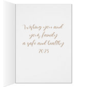 季節のごあいさつウェスト・ハイランド・テリア・カード (内側 (右))