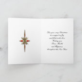 季節のごあいさつエレガントクリスマスカード シーズンカード (内部)