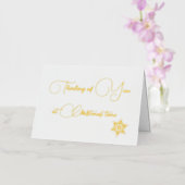 季節のごあいさつカスタムデザイン金ゴールド 箔シーズンカード (蘭)