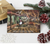 季節のごあいさつカントリービジネスホリデーカード シーズンカード