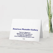 季節のごあいさつカード#6 シーズンカード (裏面)