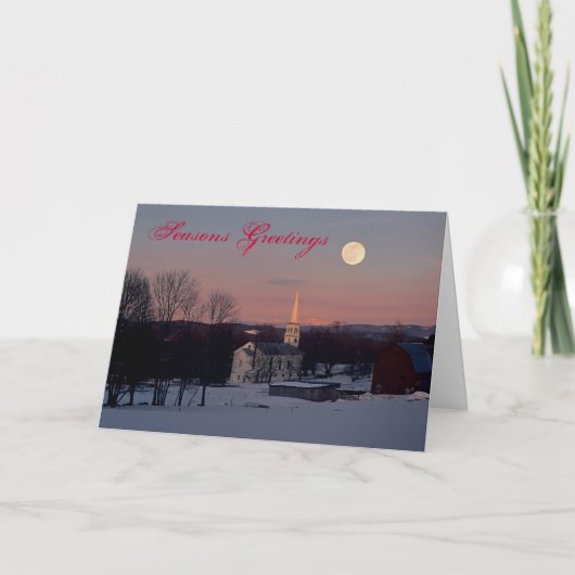 季節のごあいさつカード#6 シーズンカード (正面)