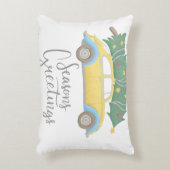 季節のごあいさつカー&ツリー アクセントクッション (正面(垂直))