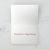 季節のごあいさつクリスマスカード シーズンカード (内部)