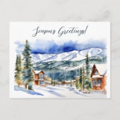 季節のごあいさつクリスマスコロラド ポストカード (正面)