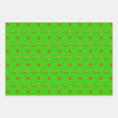 季節のごあいさつクリスマスシートラッピング紙 ラッピングペーパーシート (正面2)