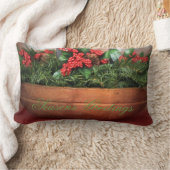 季節のごあいさつクリスマスセンターピース ランバークッション (ブランケット)