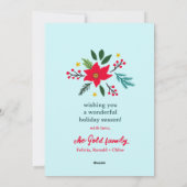 季節のごあいさつクリスマスホリデーカスタムズPHOTO シーズンカード (裏面)