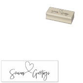 季節のごあいさつクリスマスホリデースタンプ ラバースタンプ (押印)