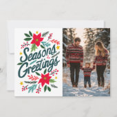 季節のごあいさつスカスタムクリスマス2 PHOTO シーズンカード (正面)