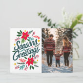 季節のごあいさつスカスタムクリスマス2 PHOTO シーズンカード (スタンド正面)