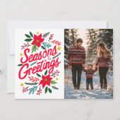 季節のごあいさつスカスタムクリスマス2 PHOTO シーズンカード (正面)