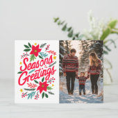 季節のごあいさつスカスタムクリスマス2 PHOTO シーズンカード (スタンド正面)