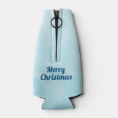 季節のごあいさつズピンクフラミンゴinサンタハット ボトルクーラー (裏面)