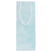 季節のごあいさつズピンクフラミンゴinサンタハット ワインギフトバッグ (裏面)