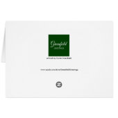 季節のごあいさつズfrom Our New Home Wintery Lane (裏面横)