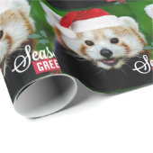 季節のごあいさつズfrom Red Panda Santa ラッピングペーパー (ロールコーナー)