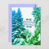季節のごあいさつツリーズヴェルデ葉書 ポストカード (正面/裏面)