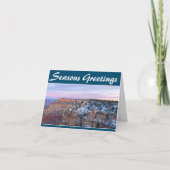 季節のごあいさつテンプレートパーソナライズされたカード カード (正面)