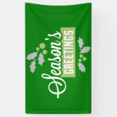 季節のごあいさつバナー 横断幕 (縦)