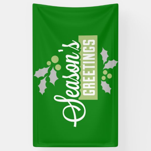 季節のごあいさつバナー 横断幕 (縦)